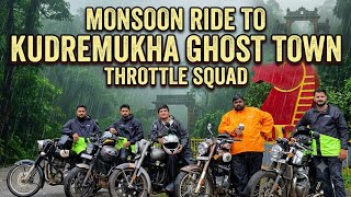 5 Bikers, 1 Ghost Town, Endless Rain: The Kudremukha Monsoon Expedition #bengaluru #kudremukha #2026