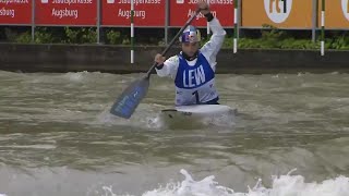 Women's Canoe Slalom Final / 2024 ICF Canoe Slalom World Cup Augsburg Germany