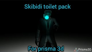 Skibidi Toilet Pack For Prisma 3D Download In Commentsdescription