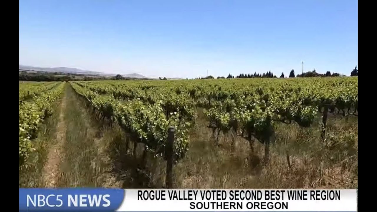 Rogue Valley voted second best wine region