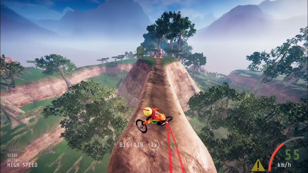 Descenders jungle boss jump. YouTube