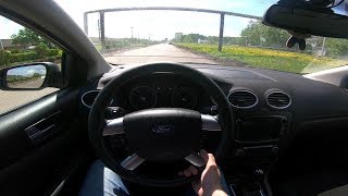 2007 Ford Focus 1.8L 125hp Испанская Сборка POV Test Drive