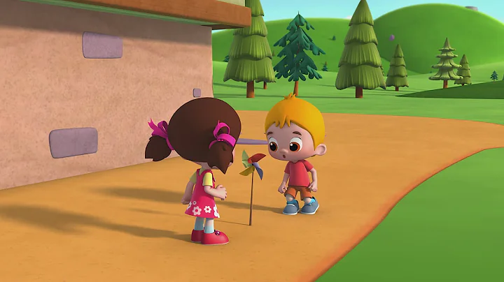 Niloya - Rüzgar Gülü - Rüzgarlı bir günde Niloya Mete'nin bahçesinde küçük bir rüzgar gülü görür