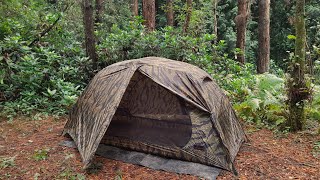 Woodland wildcamp - Hill Zero Scout one tent