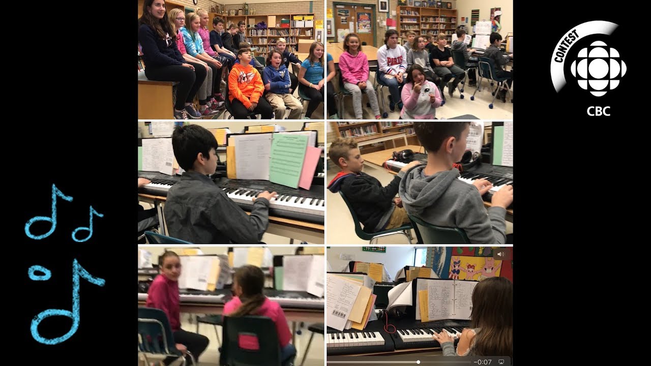There's Nothing Holding Me Back - Georges P Vanier Grades 6 & 7 #CBCMusicClass - YouTube
