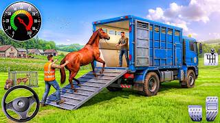 Real Animal Transport Truck Driving - Farm Pet Transporter Drive 3D - Android GamePlay screenshot 5