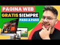 Como hacer una PAGINA WEB Gratis ✅