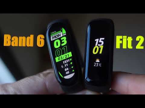 Samsung Galaxy Fit 2 vs Xiaomi Mi Band 6 | ¿Cuál es la MEJOR?
