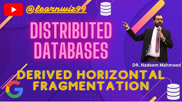 Derived Horizontal Fragmentation DHF