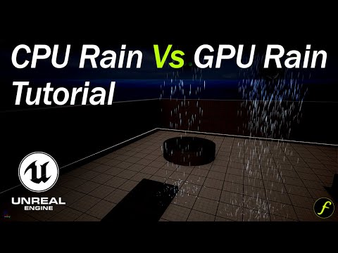 Ue5 Rain Tutorial | Niagara Rain tutorial