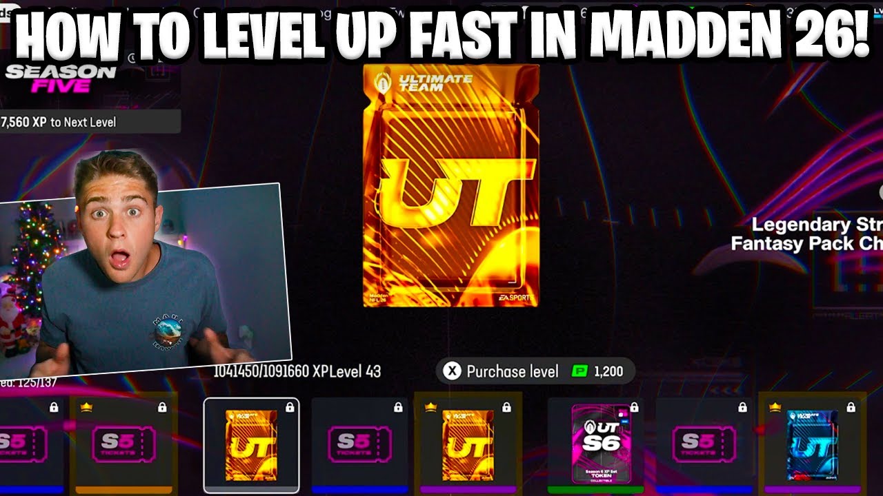 THE FASTEST & EASIEST WAY TO LEVEL UP YOUR FIELD PASS IN MADDEN 26!