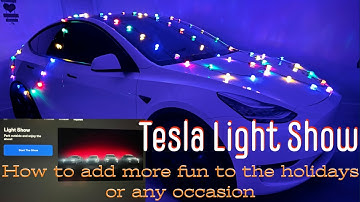 Tesla Light Show - How to run custom  shows from a single USB drive