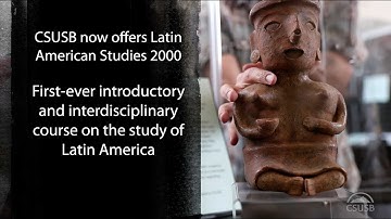 CSUSB introduces new course focused on the study of Latin America