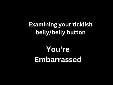 Embarrassing Belly Tickles From Ur Nurse During Ur Doctors Appt. (Asmr) From Patreon (Join For More)