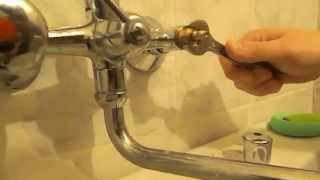 Как починить смеситель в ванне, ремонт смесителя(Как починить смеситель в ванне вам подскажет канал сами с усами - своими руками. Надеюсь вы все поймете и..., 2015-01-07T18:47:35.000Z)