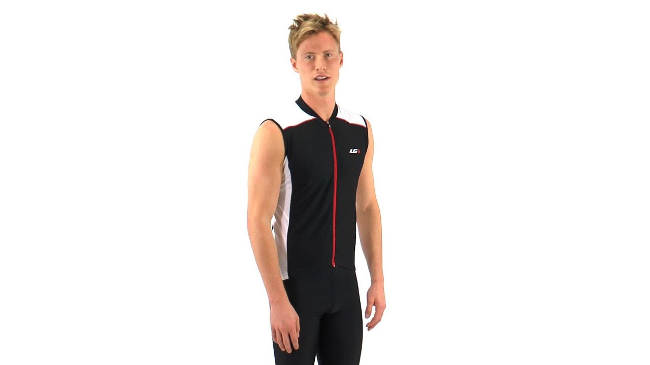 Louis Garneau Men's Mistral Vent Sleeveless Cycling Jersey | SwimOutlet.com