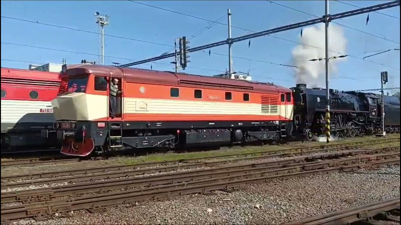 Odchod konvoja zo Zvolena do Vrútok, Popradu a Bratislavy. 21.9.2025 #nostalgia#zeleznic#zvolen