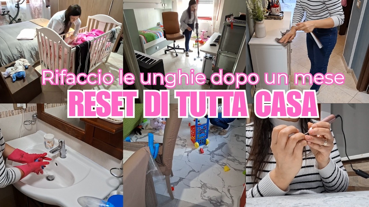 Pulizie del giorno di quando non si ha voglia/Mi rifaccio le Unghie