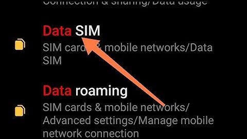 redmi k20 pro me data SIM set kaise kare, redmi k20 pro data SIM setting