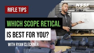 Which Scope Reticle Is Best For You? - Rifle Scope Tips with Ryan Cleckner