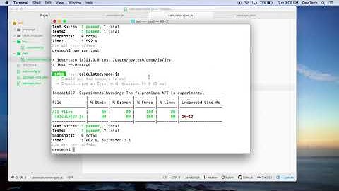 Tutorial Teste Unitário com Jest