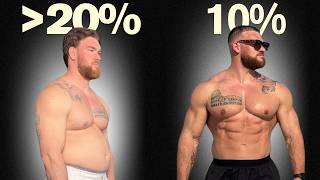 If I had to get to 10% body fat, here's what I'd do