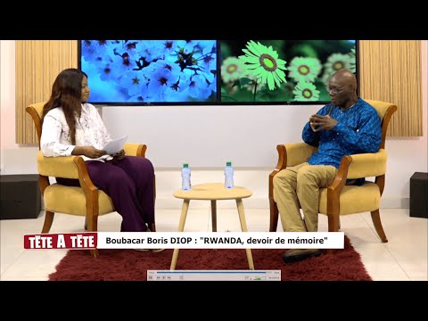 TETE A TETE AVEC BOUBACAR BORIS DIOP