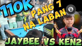 110k pang 7 na laban 🎱 JAYBEE SUCAL VS KEN2 BACOLOD 04-19-2024