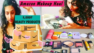 Amazon makeup Haul 2020 |₹5000+ Makeup Products | Wet and wild | maybelline products