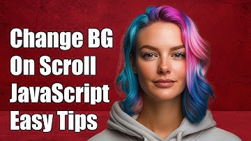 Change Background Color on Scroll Down and Back in JavaScript