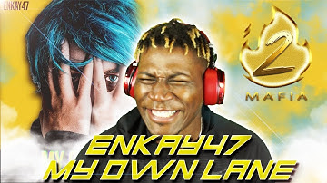 Enkay47 - My Own Lane (The Art Of Lyrics) 2LM Reaction