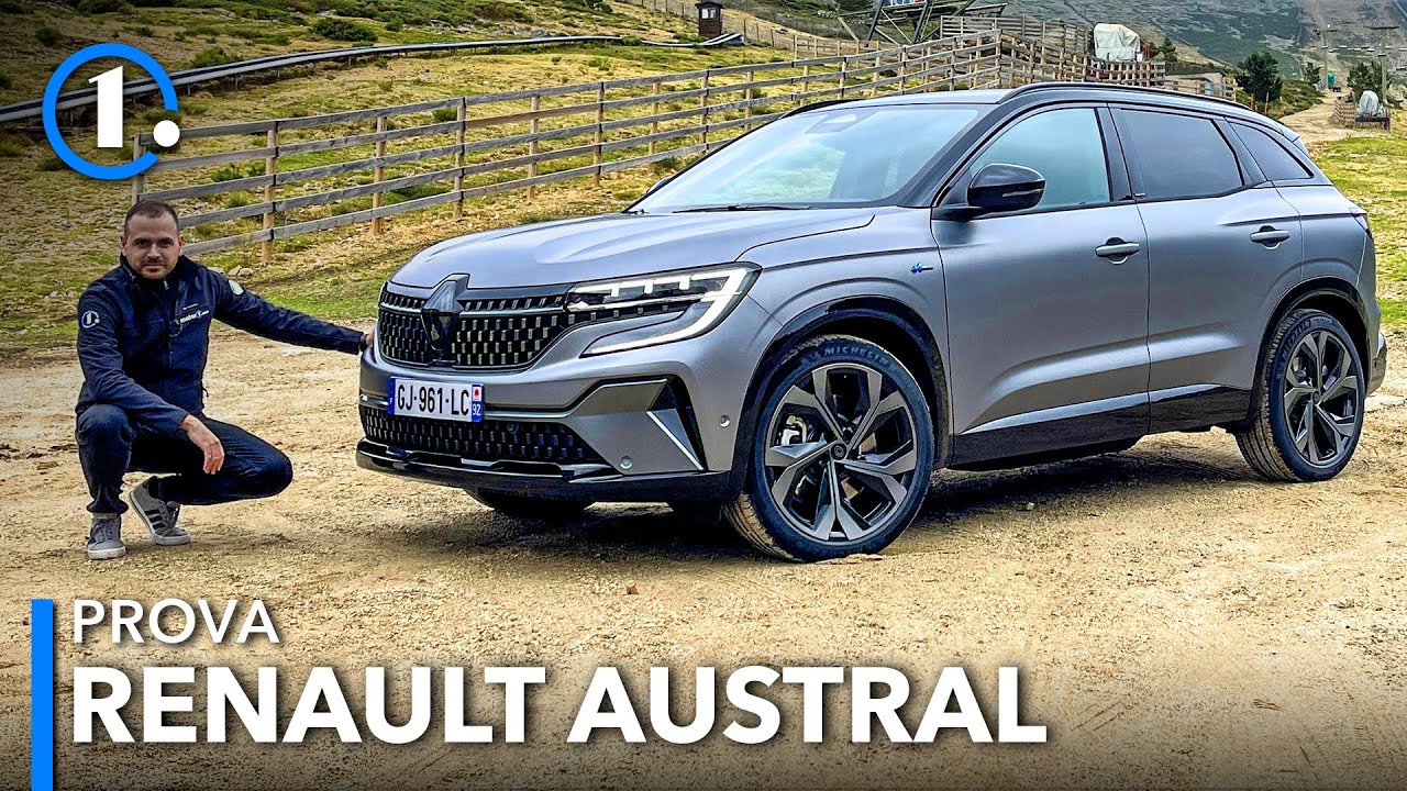 Renault Austral  Prova del SUV ibrido (mild e full) con 4 ruote sterzanti.  Da 32.000 euro 