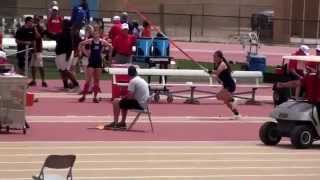 Amanda Wetzel Polevault 12 foot attempt - 04-26-2014