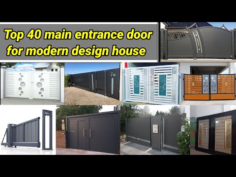 Top 40 Main Entrance Ideas For Modern Design House | Outdoor Door Designs | Modern Design Entrance