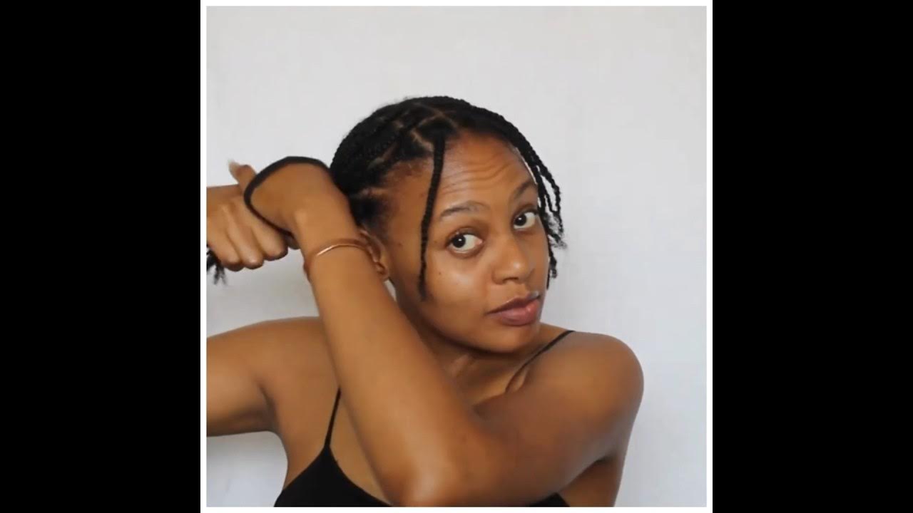  Mini braids on natural hair #minibrands #minitwists #4cnaturalhair # ...