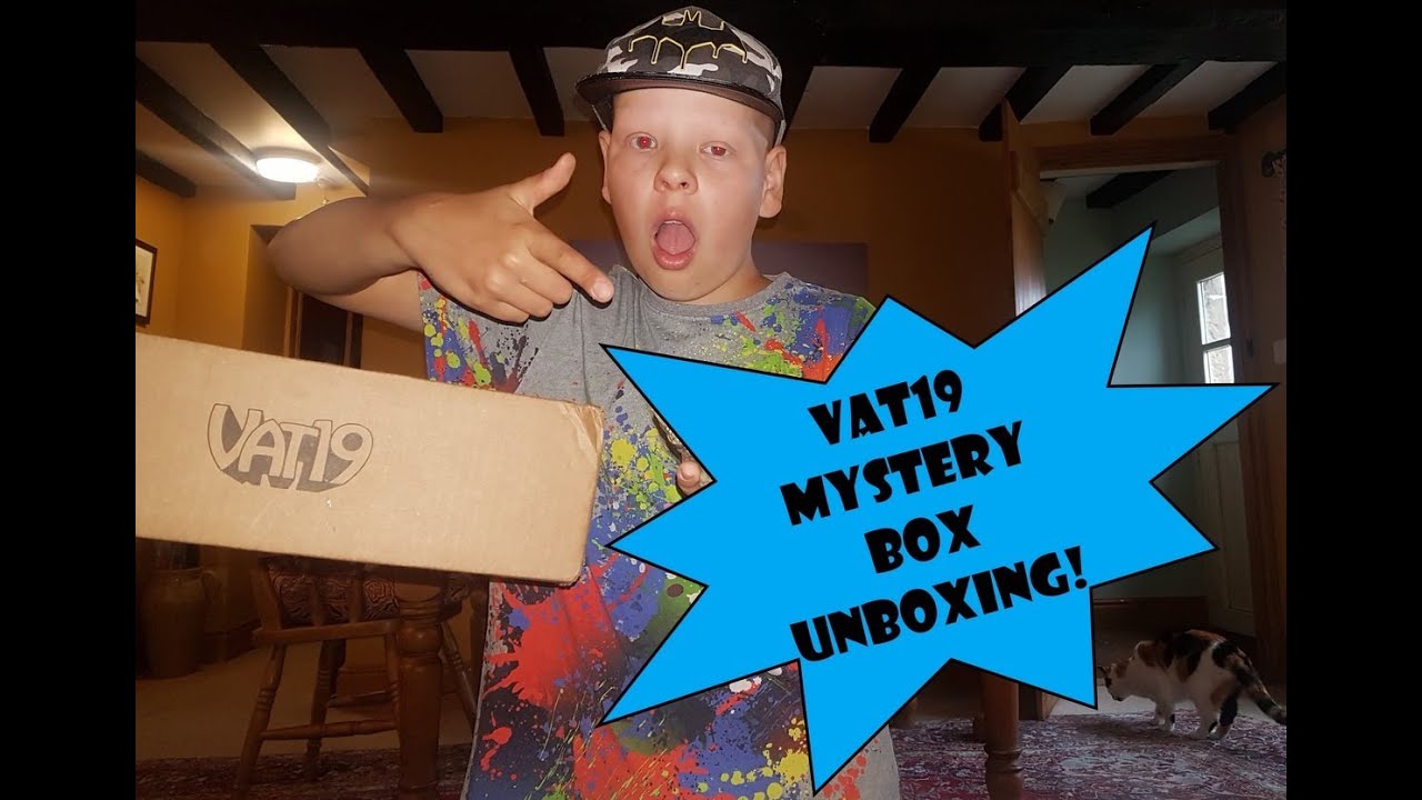 Vat19 mystery box unboxing! YouTube
