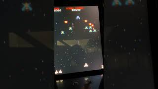 Galaga gameplay stage 1