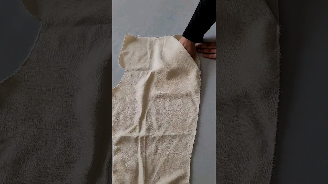 Coudre une poche. Réussite à 100%