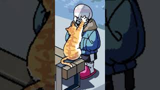 Sans vs Gatito