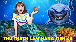 Thử Thách Làm Nàng Tiên Cá Đi Chơi Công Viên Thiên Đường Bảo Sơn - Hà Sam