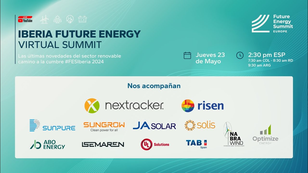 Iberia Future Energy Virtual Summit - YouTube