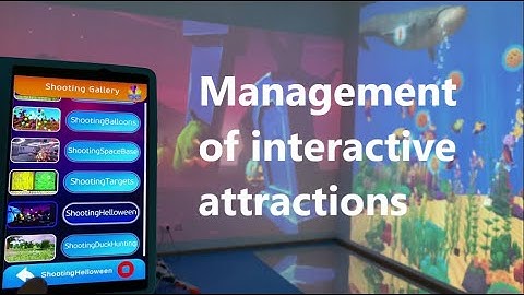 Managing interactive attractions in an amusement park. Magicdynamics