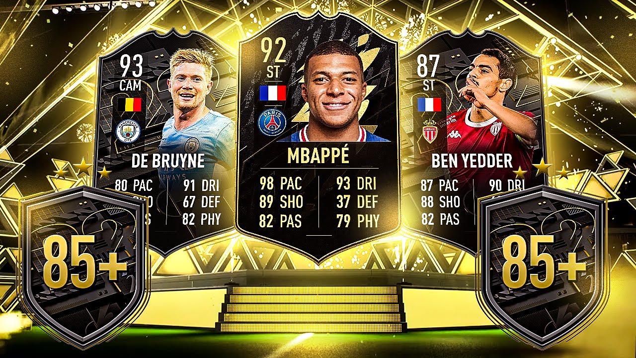 THIS IS WHAT I GOT IN 15x 85+ UPGRADE PACKS! #FIFA22 ULTIMATE TEAM