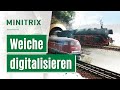 Minitrix Weiche mit m83 Decoder digitalisieren / Trix Spur N