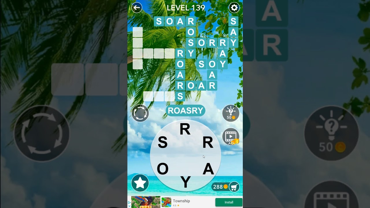 Word Crossword Search level 139