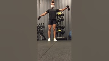 Elevação lateral com isometria