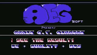 AEG Soft Intro 1 ! Commodore 64 (C64)