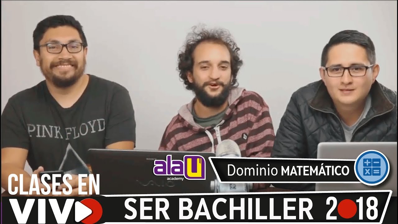 Clase Ser Bachiller 2018 |Dominio Matemático| - 100% Gratis - YouTube