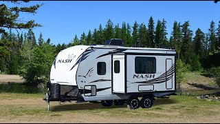 Quick Tour of the NASH 18FM Travel Trailer