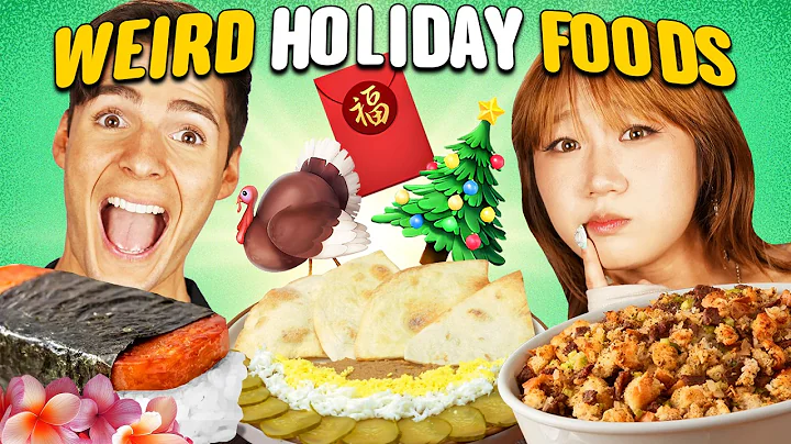 Revealing The Weirdest Things Our Families Eats at Holidays!